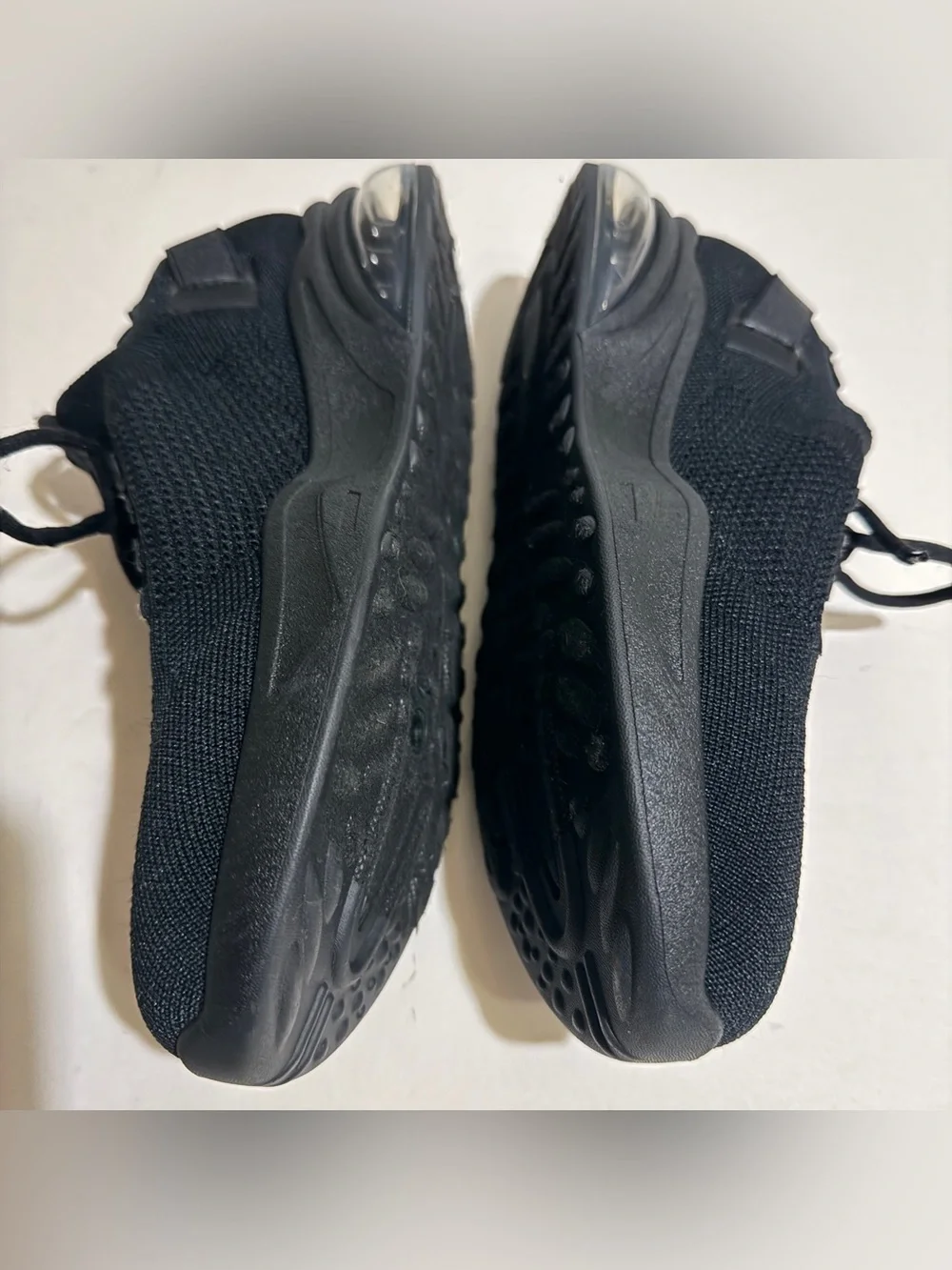 STARTER Men's Black Knit Air-Cushioned Sneakers